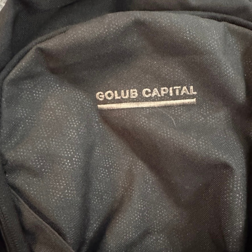 The North Face Groundwork Backpack Black FlexVent Laptop Bag Golub Capital - Picture 2 of 13